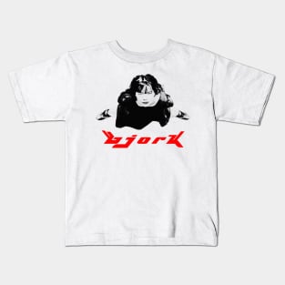 bjork visual art Kids T-Shirt